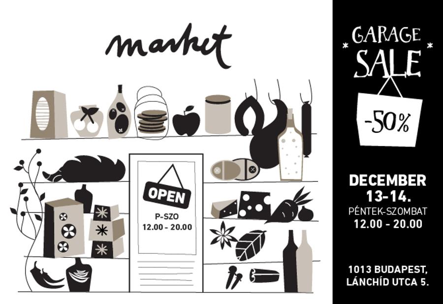 Baldaszti's Market Garage Sale, Budapest, 13 - 14 December