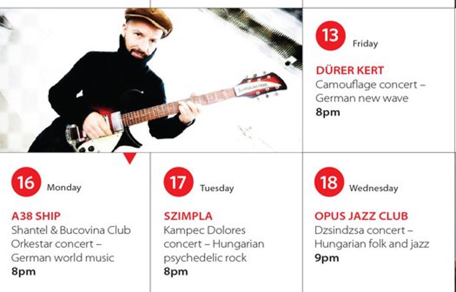 Budapest Nightlife Events, December  2013