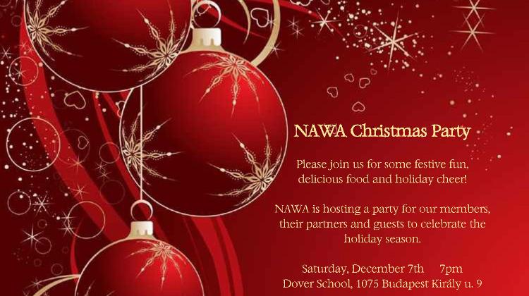 Invitation: NAWA Christmas Party, Budapest, 7 December