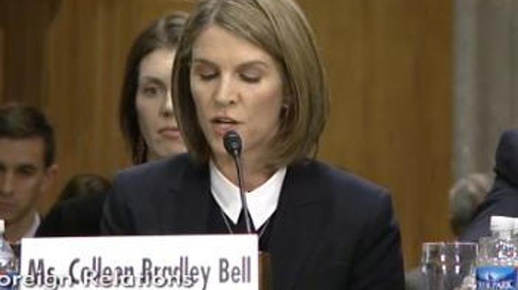 Xpat Opinion: Colleen Bell, US Amb Designate To Hungary, Before The Senate