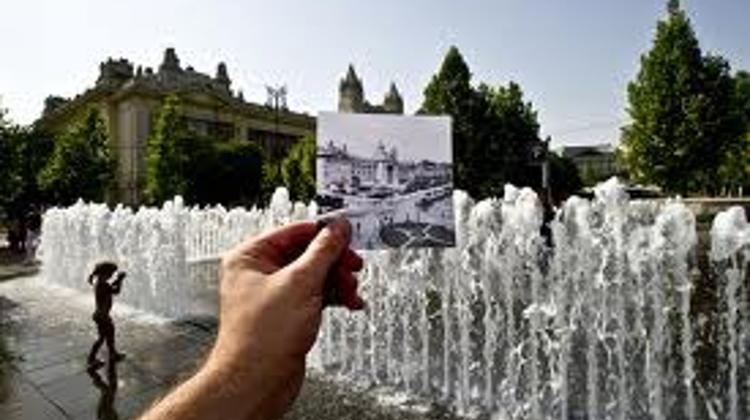 Budapest Szabadság Square Memorial To Be Archangel Gabriel & Imperial Eagle