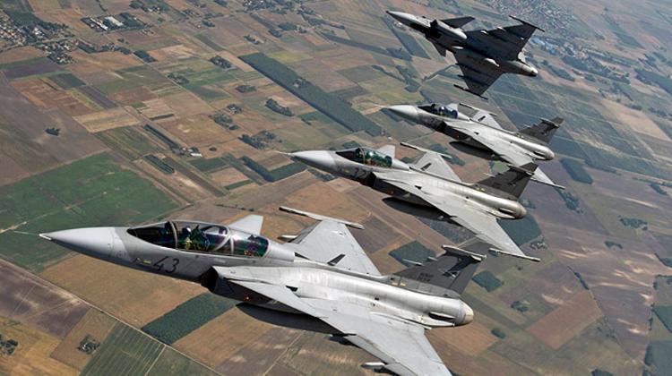 Hungarian Gripens In Charge Of Nato Air Control Over Slovenia