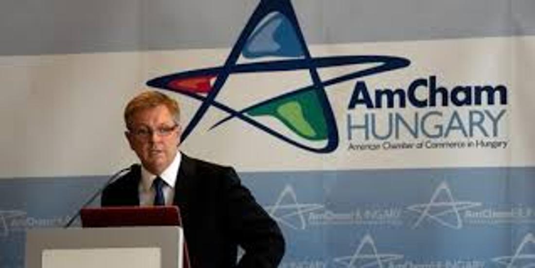 Governor Of National Bank Of Hungary At AmCham Event
