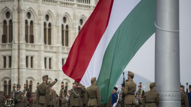 New Guard Ceremony For Kossuth Tér In Budapest