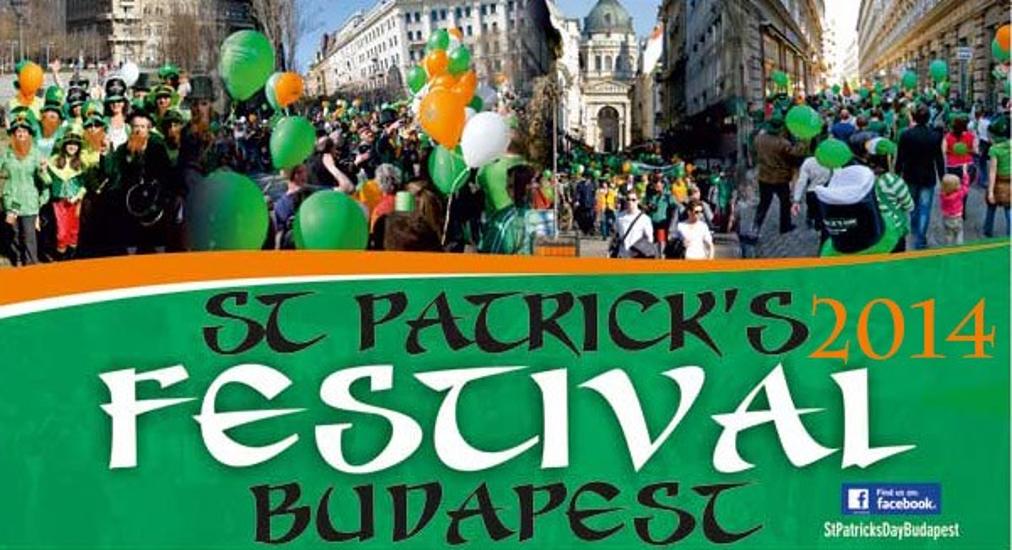 Updated: St Patrick's Day Festival Budapest, 16 March