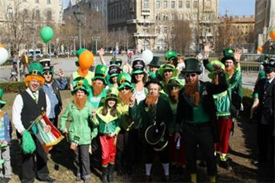 Irish Craic In The Making In Budapest