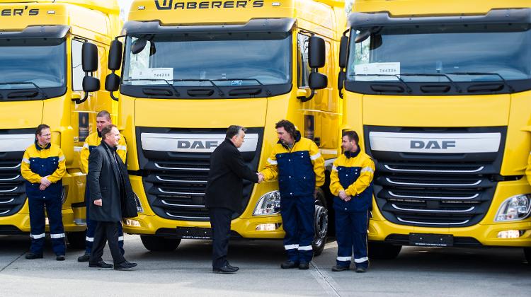 Hungary’s PM Inaugurates New Waberer Fleet