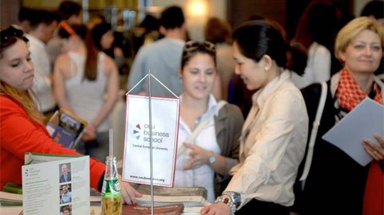 See What Happened @ American College & University Fair In Budapest