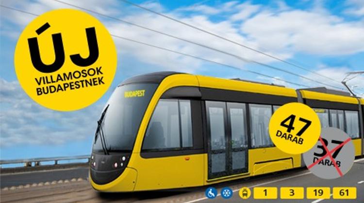 Govt To Extend Subsidies For New Budapest Trams