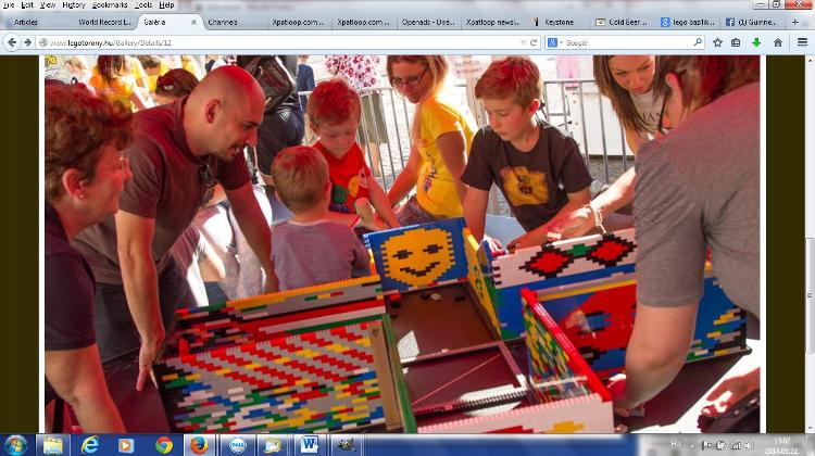 Updated: World Record Lego Tower At Basilica In Budapest