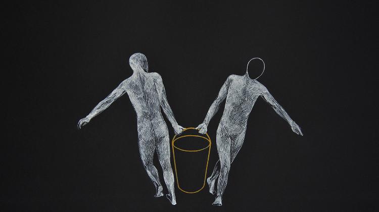 Now On: Erika Baglyas,  Indigo Mood Exhibition In Budapest