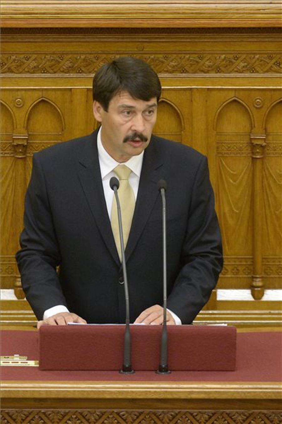 Áder Hails New Political Era In Hungary