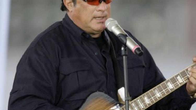 Steven Seagal Concert In Budapest, 27 June