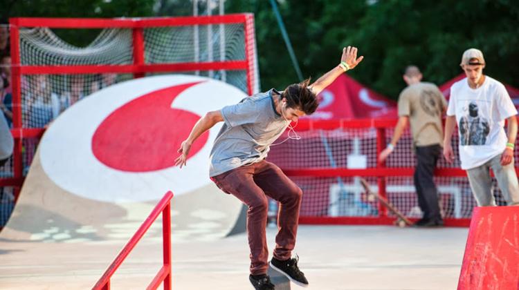 Vodafone Unveils World Class Skate Park In Budapest