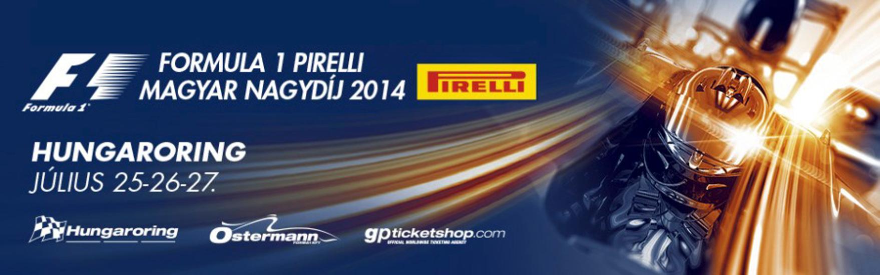 Hungarian Formula One Grand Prix 2014, 25 - 27 July