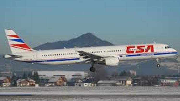 First Czech Airlines Flight Lands At Balaton Airport, Hungary