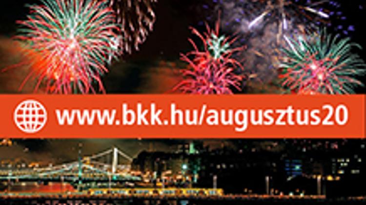 Public Transport Will Get You To The Festivities In Budapest On  20 August