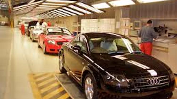 100,000th Car Rolls Off Line At New Audi Plant In Hungary