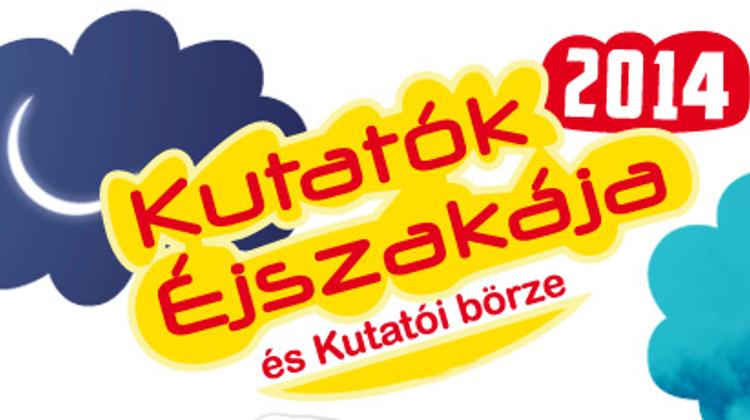 Hungary Joins European Researchers’ Night