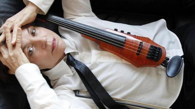 Laurie Anderson Concert In National Concert Hall  Budapest On 6 October