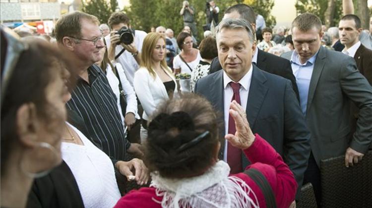 Hungarian PM Orbán Campaigns In Socialist Cities