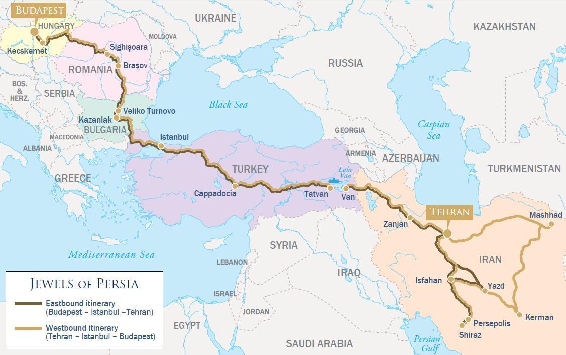 Luxury Train Service Begins Budapest To Tehran Run