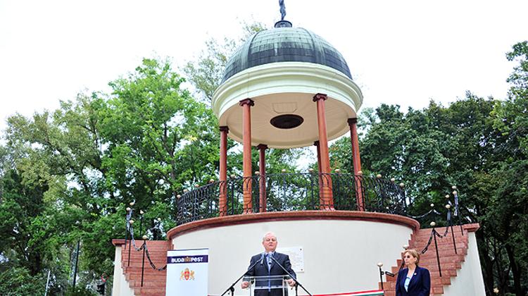 Musical Well & Japanese Garden Inaugurated On Margaret Island In Budapest