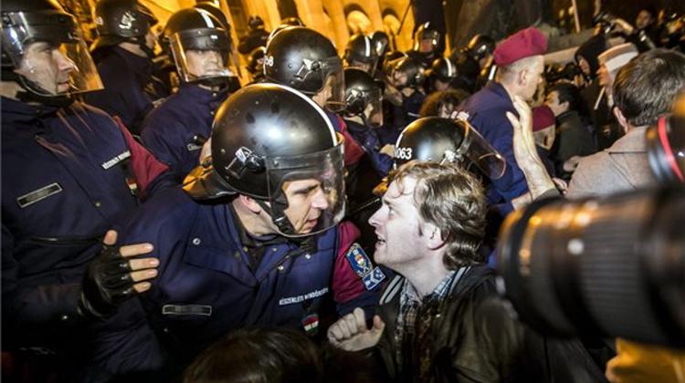 10,000 Join Anti-Government Protest In Budapest