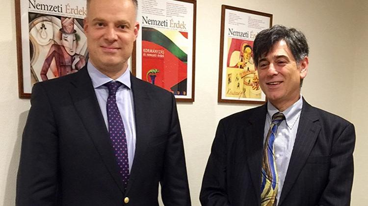 US Diplomat Visits Hungarian Foundation Századvég