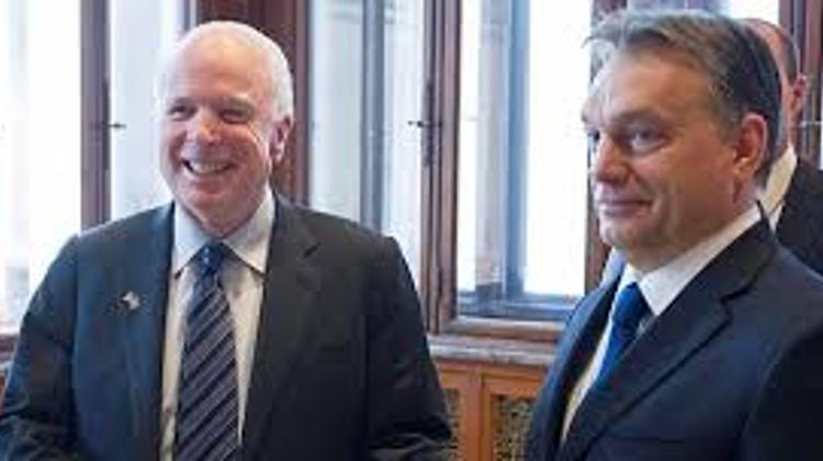 McCain Repeats Concerns Over Hungary Democracy
