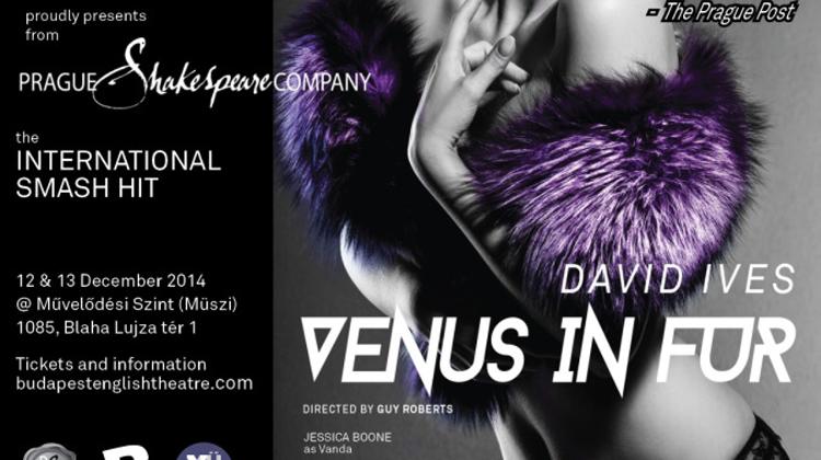 Budapest English Theatre: Venus In Fur, 12 - 13 December