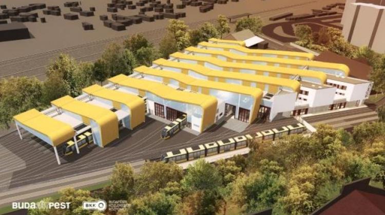 Plans Revealed For Budapest’s New Mega Tram Garage