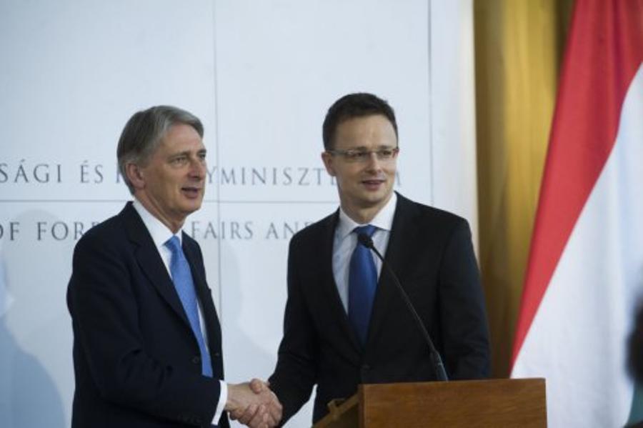 British, Hungarian Foreign Ministers Urge Observing Terms Of Minsk Agreement