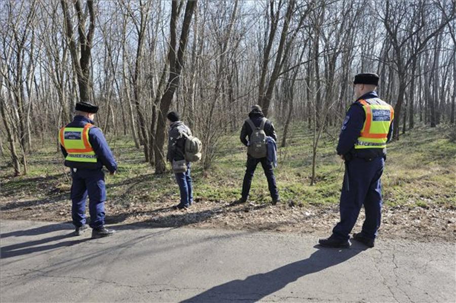 Hungary - Austria - Germany Patrols Against Illegal Immigration