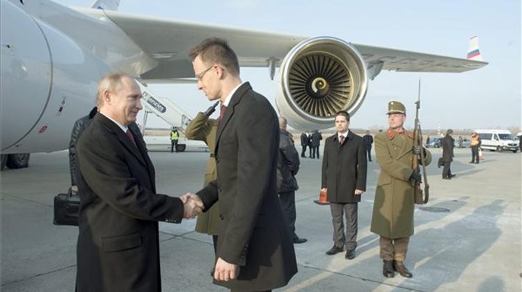 Putin Talks In Budapest To Focus On Gas Accord