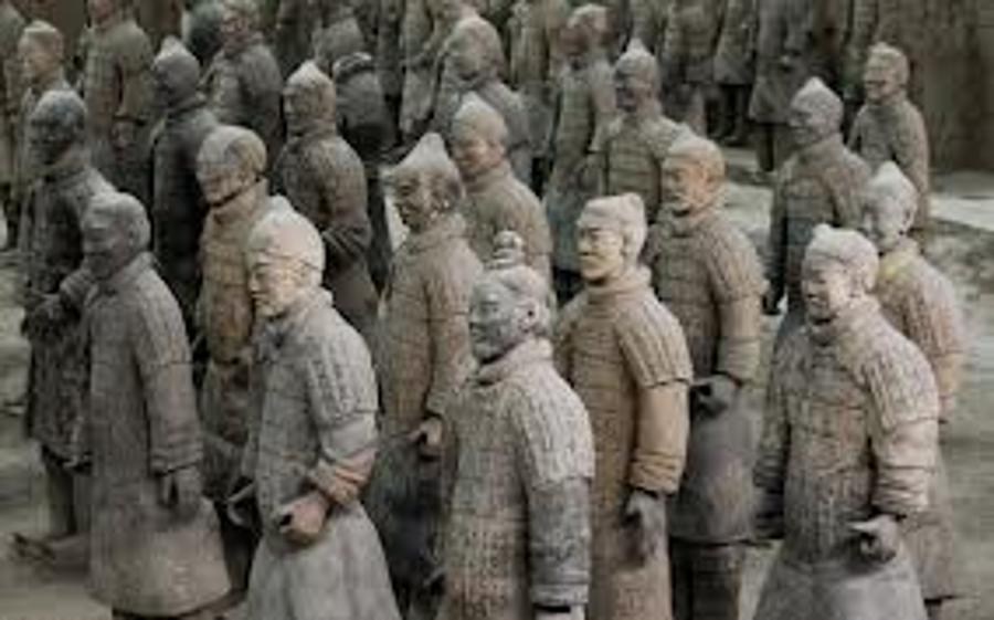 Chinese Terracotta Soldiers On Show In Budapest