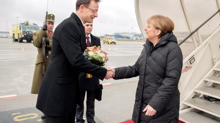 Angela Merkel To Discuss Russian Sanctions In Budapest