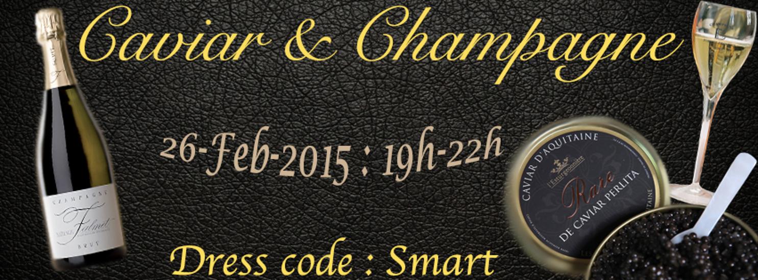 Caviar &  Champagne Evening, Le Gourmet De Bordeaux Budapest, 26 February