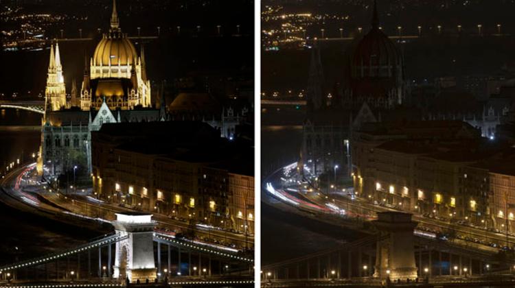 Earth Hour In Budapest On 28 March