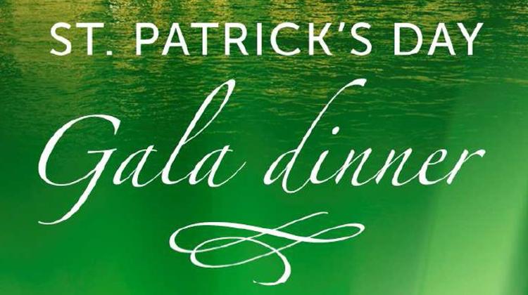 St. Patrick’s Day Gala Dinner  Budapest 2015, 21 March