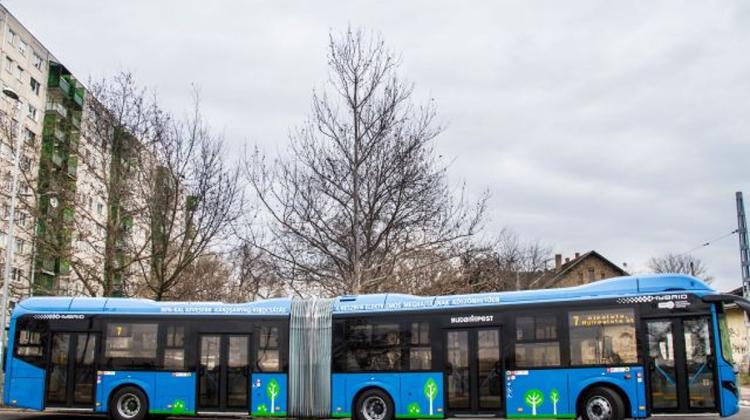 One Of The Biggest Hybrid Bus Fleets In Europe Started To Operate In Budapest