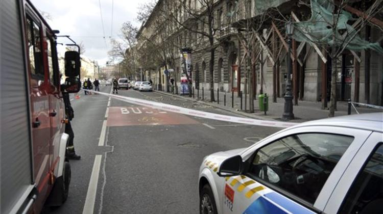 Stormy Winds Damage Buildings In Budapest