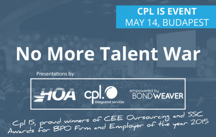 IHBC Event: No More Talent War, Budapest 14 May