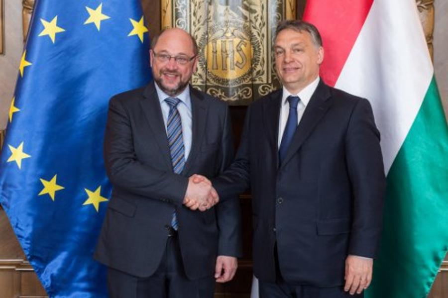 Hungary’s PM Viktor Orbán Receives President Of European Parliament