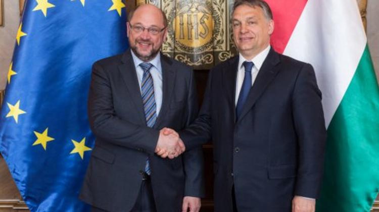 Hungary’s PM Viktor Orbán Receives President Of European Parliament