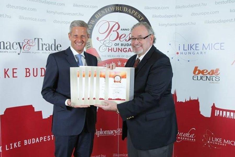 Intercontinental Budapest Wins A Series Of Fresh 'Best Of Budapest' Awards