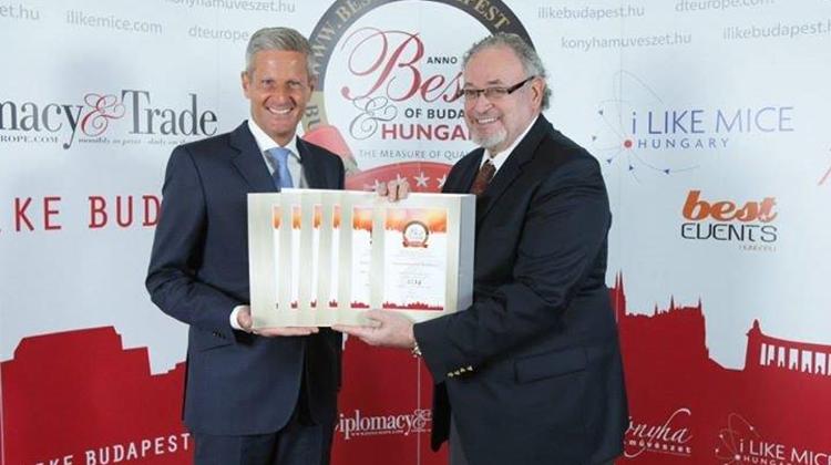Intercontinental Budapest Wins A Series Of Fresh 'Best Of Budapest' Awards
