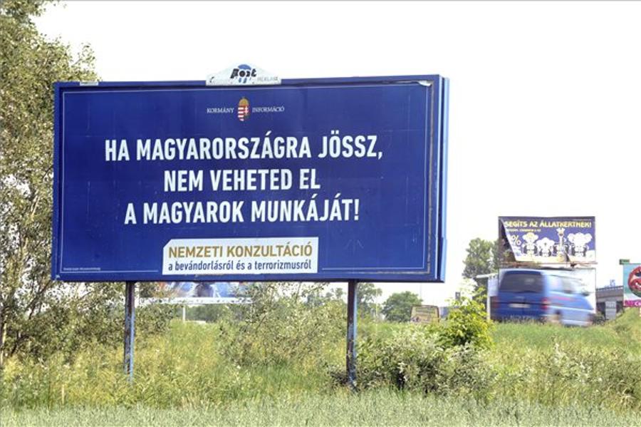 Xpat Opinion: Anti-Immigration Posters Targeted In Hungary