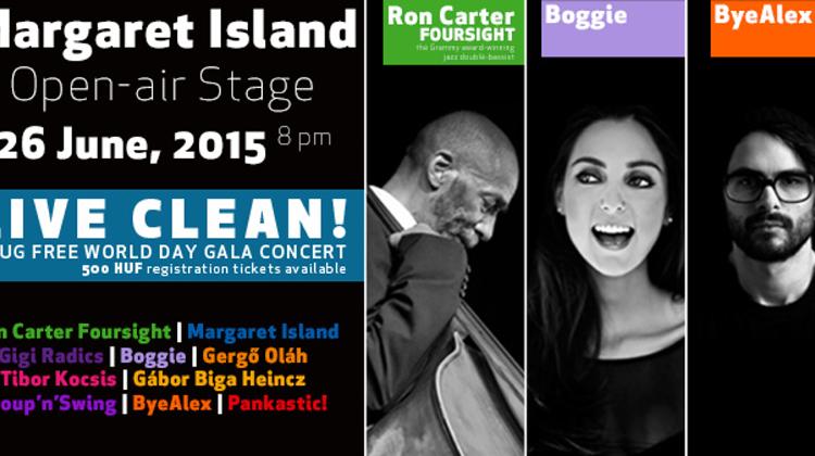 Drug Free World Day Gala Concert. Margaret Island Budapest, 26 June