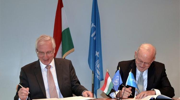 Agreement Signed On UNICEF Global Services Centre In Budapest